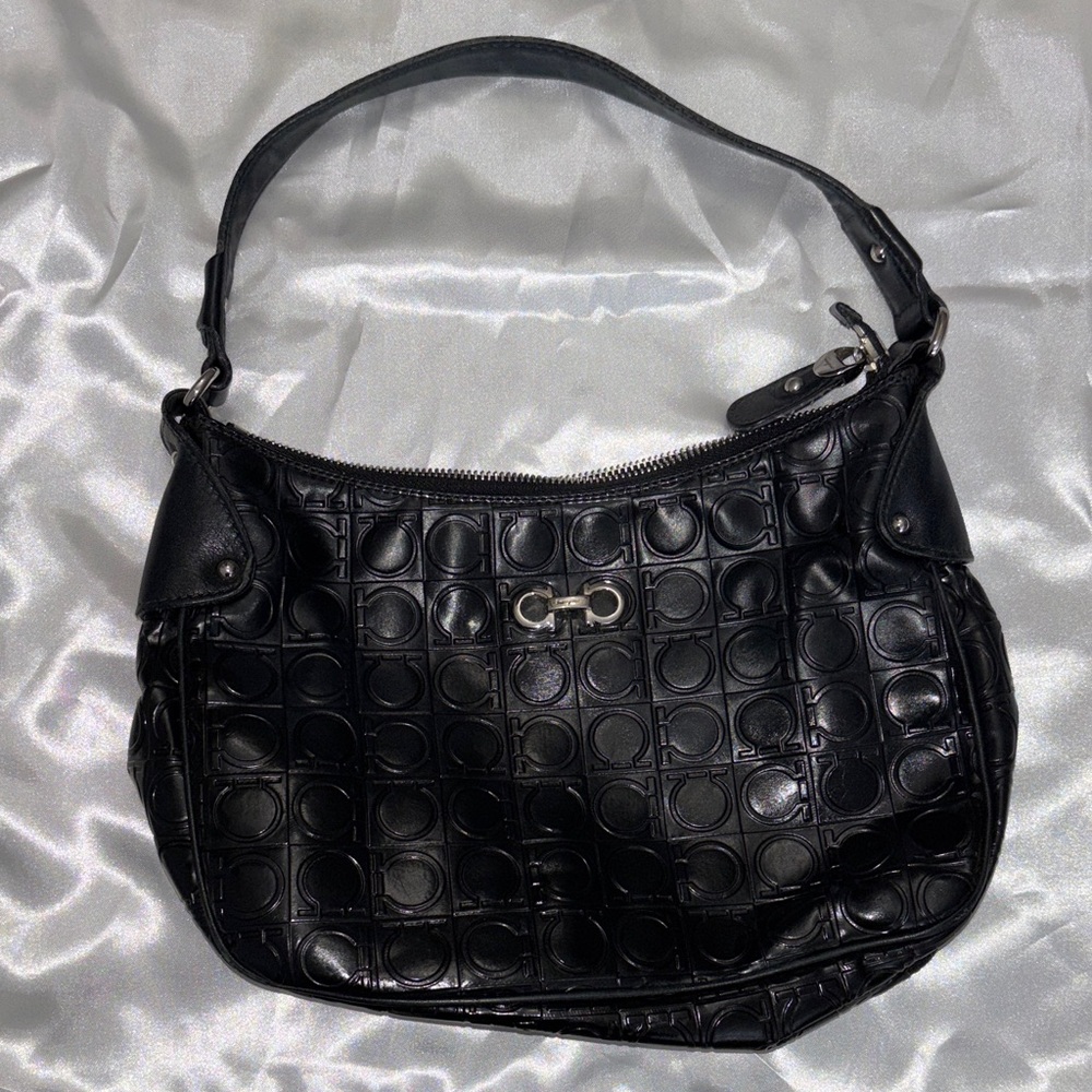 Salvatore Ferragamo Leather Shoulder Bag